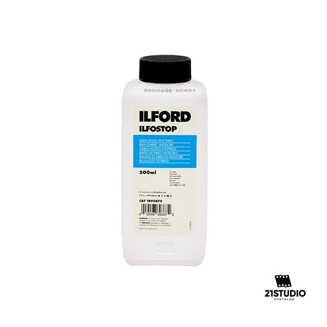 ILFOSTOP WLD 500ml | Citric Acid Stop Bath | 21STUDIO PHOTOLAB