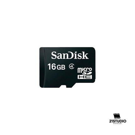 Sandisk Micro SD Card 16GB 21STUDIO PHOTOLAB