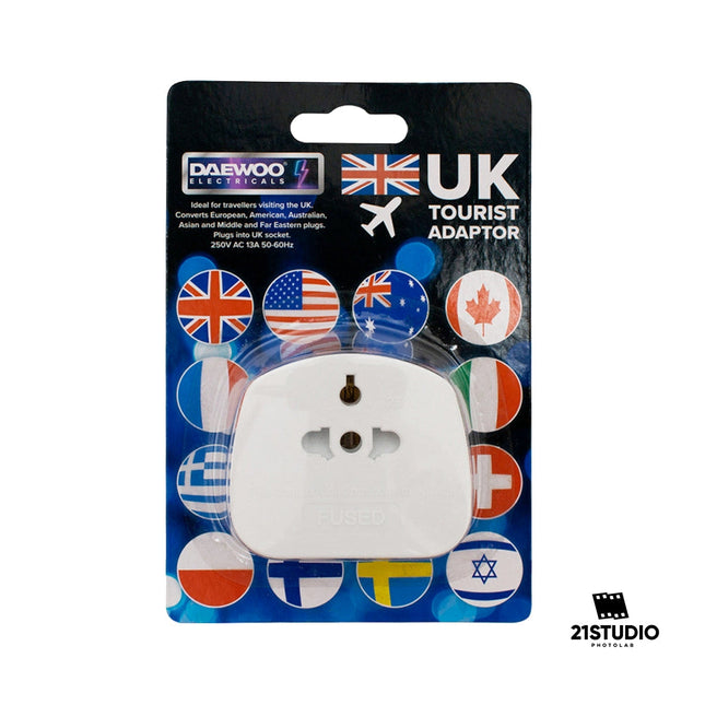 UK Tourist Adaptor 21 Studio