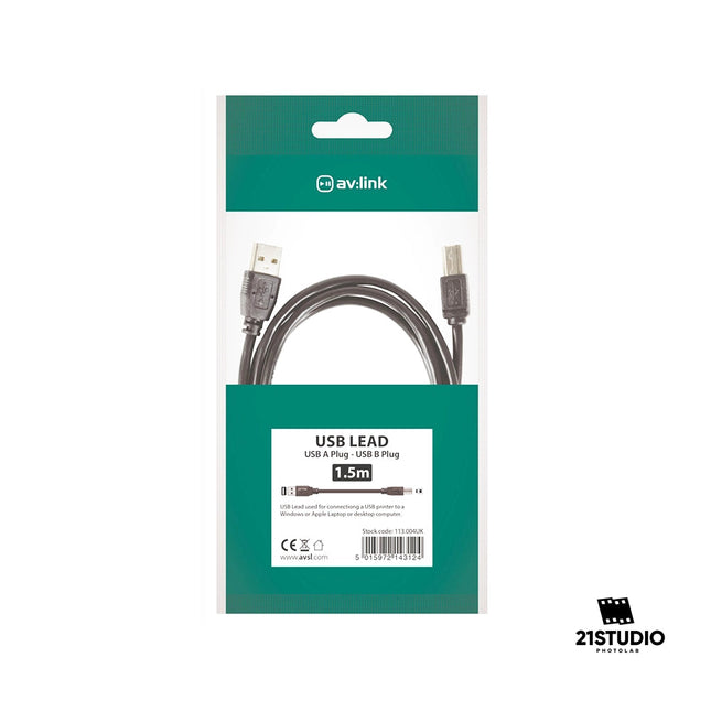 USB TO PRINTER CABLE 21STUDIO PHOTOLAB