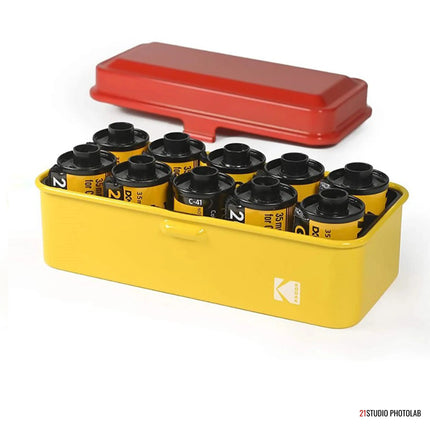 Kodak 120/135 Film Case (Red/Yellow) kodak