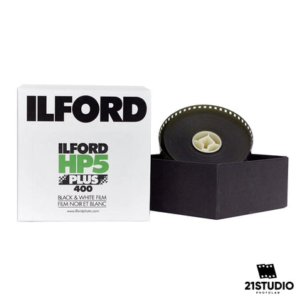 Ilford HP5+ 135 Film Bulk Length 35mm Film. 21STUDIO PHOTOLAB
