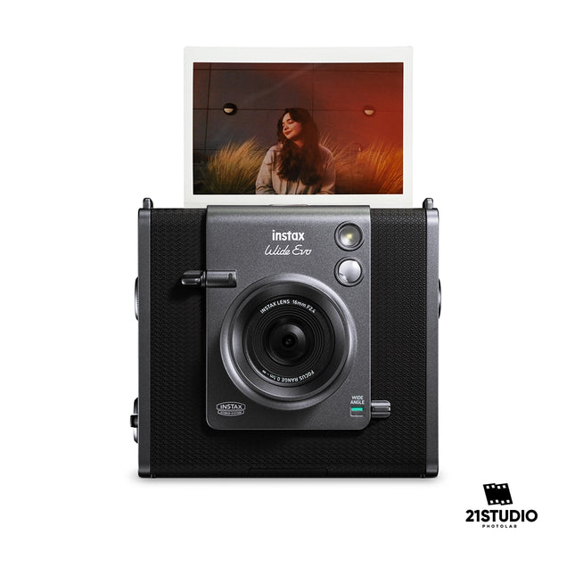 FUJIFILM instax WIDE Evo (Camera Only) Black