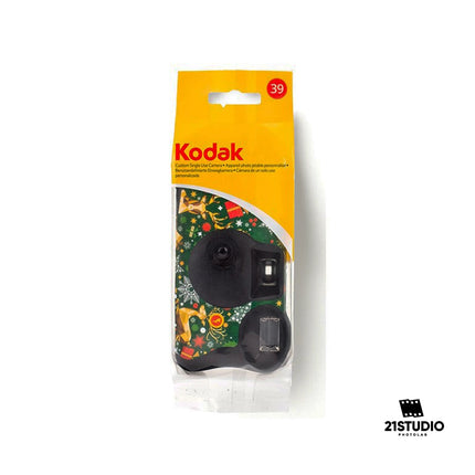 Kodak Funsaver single used with flash chrismas 39e 21STUDIO PHOTOLAB
