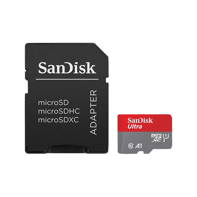 Sandisk Ultra 32GB A1 MicroSD c/w Adapter 120MB/s 21STUDIO PHOTOLAB