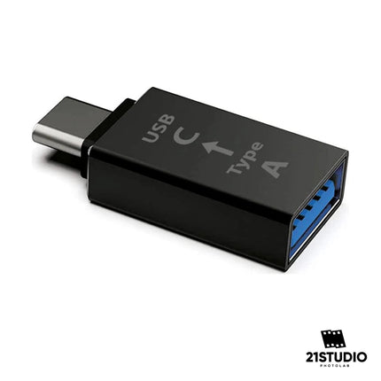 USB 3.0  Type A Socket to Type C Plug OTG Adaptor 21STUDIO PHOTOLAB